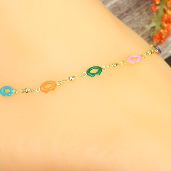 "Elegant Handmade Anklet – Delicate Jewelry for Women, MAR091496 - Picture 1 of 10